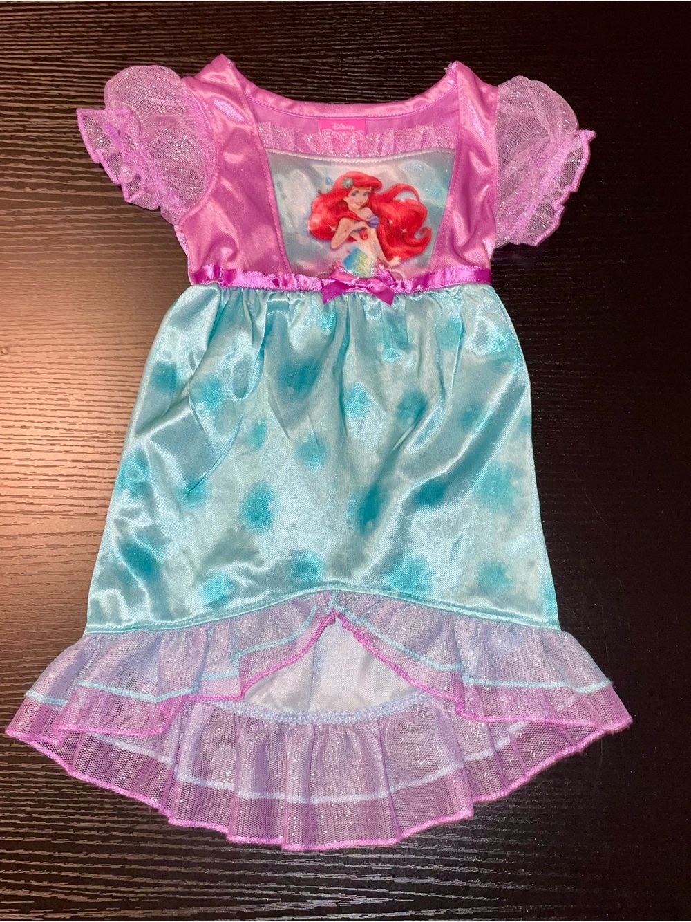 Disney Ariel Purple and Aqua Nightgown